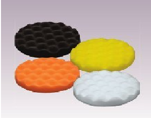 Круги полировальные - волнистый 150*25мм (белый,черный,оранжевый,желтый) 